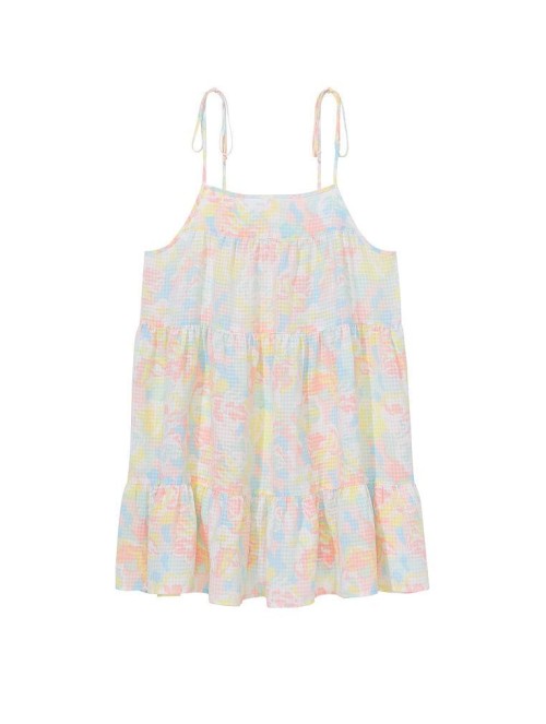 Сукня Tiered Mini Dress Coverup Multicolor