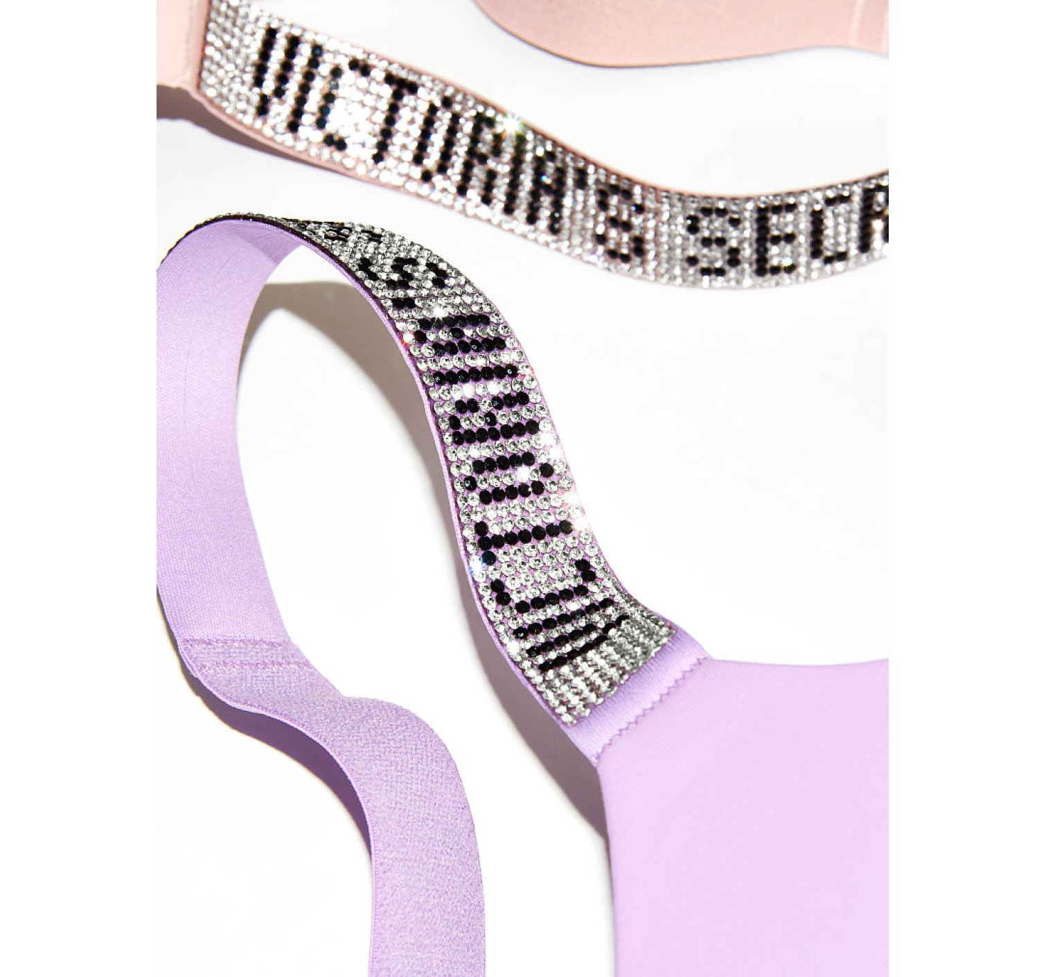 Бюстгальтер Victoria's Secret Embellished Strap Push-up Bra Black