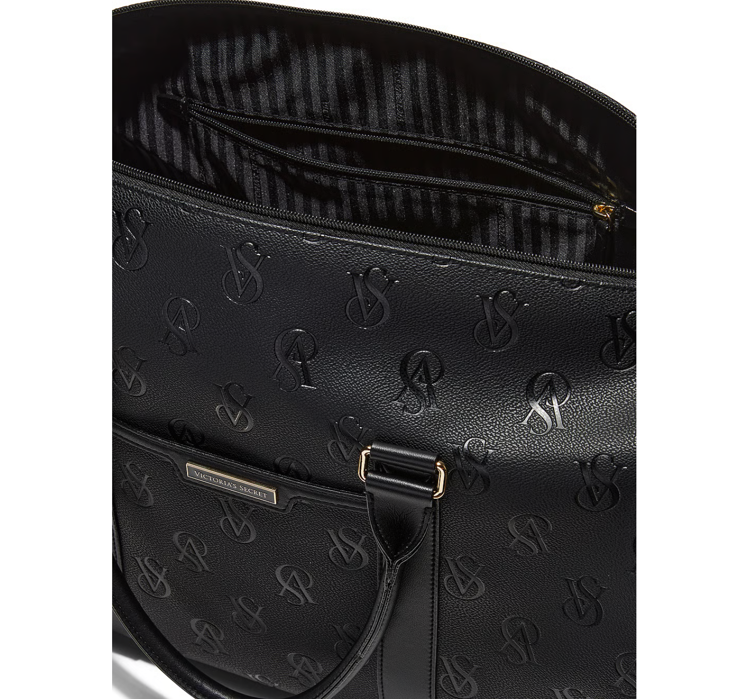 Сумка Duffle Bag Black Embossed Logo