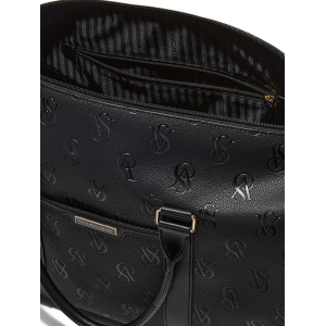 Сумка Duffle Bag Black Embossed Logo