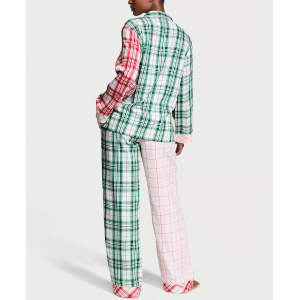 Піжама Flannel Long Pajama Set Print