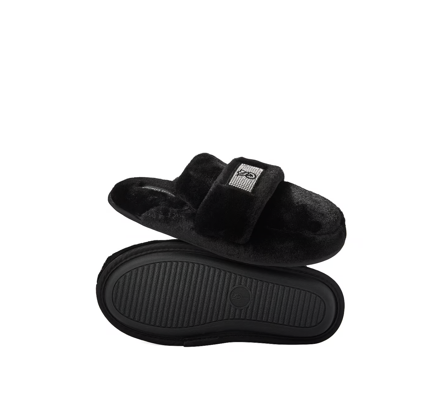 Домашні капці Bling Strap Slipper Black Bling