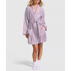 Халат Cotton Poplin Short Robe Violet