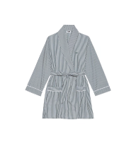 Халат Cotton Poplin Short Robe Stripe