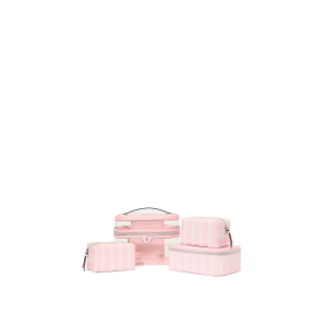 4 в 1 набор косметичек 4-Piece Makeup Bag Heritage Stripe