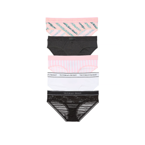 Набор трусиков 5-Pack Logo Cotton Hiphugger Panties Multi