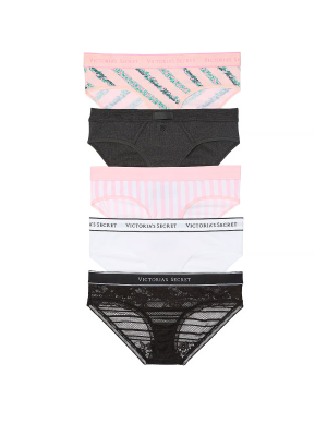 Набор трусиков 5-Pack Logo Cotton Hiphugger Panties Multi