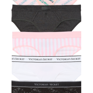 Набор трусиков 5-Pack Logo Cotton Hiphugger Panties Multi