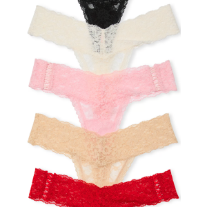 Набор трусиков 5-Pack Lace Thong Panties Multi