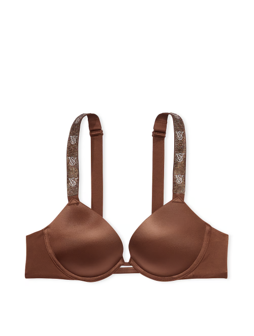Бюстгальтер Shine Strap Smooth Push-Up Bra Mousse