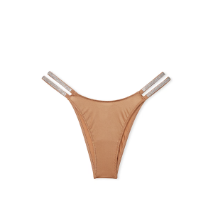 Трусики Shine Strap Brazilian Panty Toffee