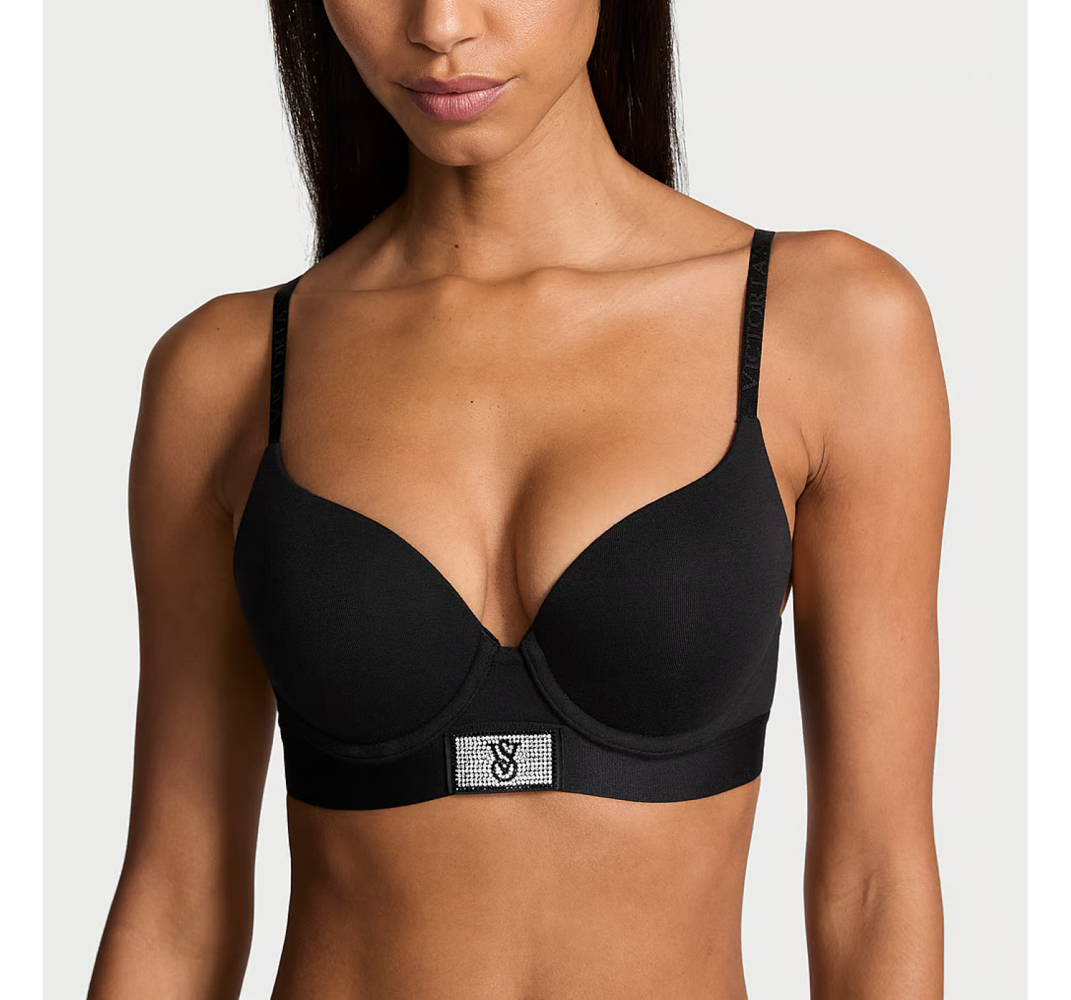 Бюстгальтер Shine Patch Push-Up Perfect Shape Bra Black