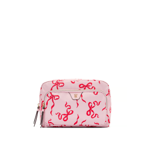 Косметичка Travel Makeup Pouch Pink and Red Bow