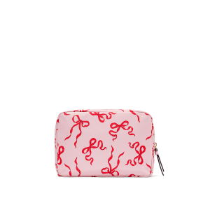 Косметичка Travel Makeup Pouch Pink and Red Bow
