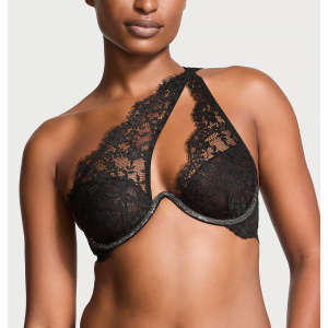 Бюстгальтер Dream Angels Twinkle Lace One-Shoulder Monowire Bra Black