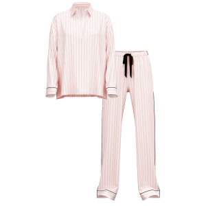 Піжама Flannel Popover Long Pajama Set Pretty Blossom