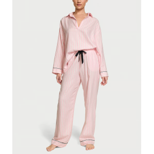 Піжама Flannel Popover Long Pajama Set Pretty Blossom