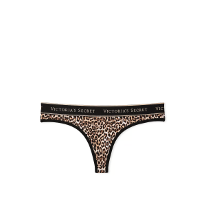Трусики Logo Cotton Thong Panty Leo