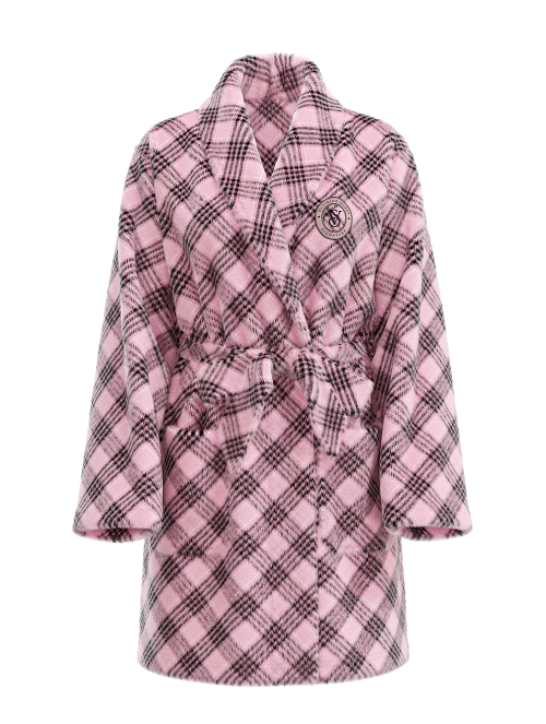 Халат Victoria Secret Short Cozy Robe Print