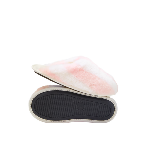 Домашні капці Closed-Toe Faux Fur Slippers Heritage Stripe