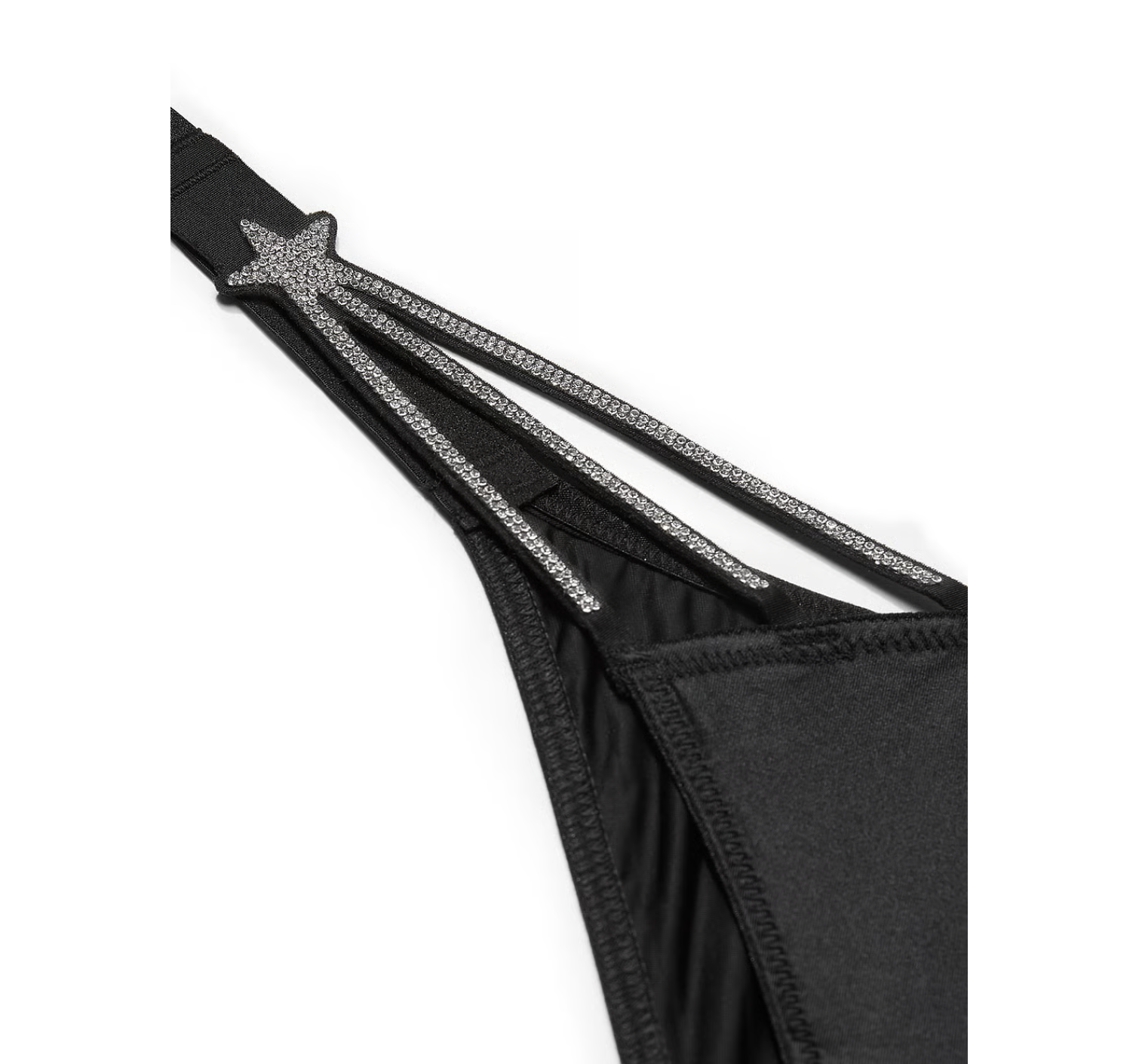 Трусики Starstruck Shine Brazilian Panty Black