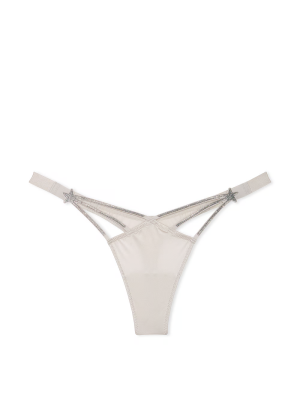 Трусики Starstruck Shine High-Leg Thong Panty Delfin Grey