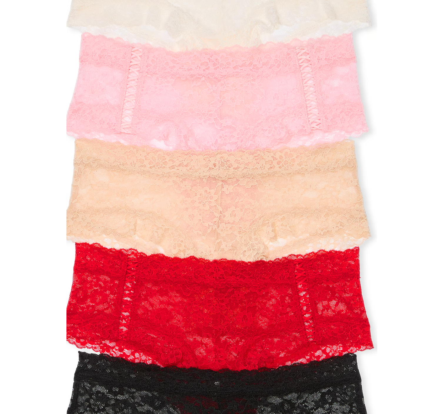 Набір трусиків 5-Pack Lace Cheeky Panties Multi