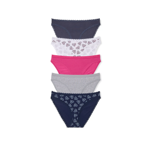 Набір трусиків 5-Pack Stretch Cotton Bikini Panties Multi
