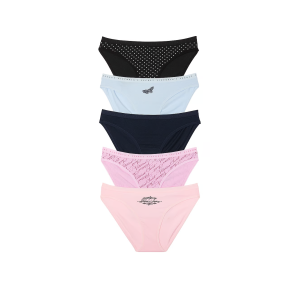 Набір трусиків 5-Pack Stretch Cotton Bikini Panties Vs