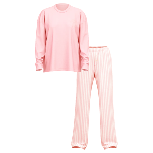 Пижама Flannel Long-Sleeve Tee-Jama Set Pretty Blossom Shimmer
