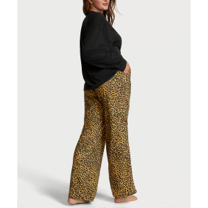Піжама Flannel Long-Sleeve Tee-Jama Set Leopard