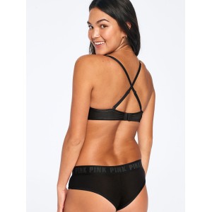 Бюстгальтер Victoria's Secret PINK PUSH-UP Bra Black
