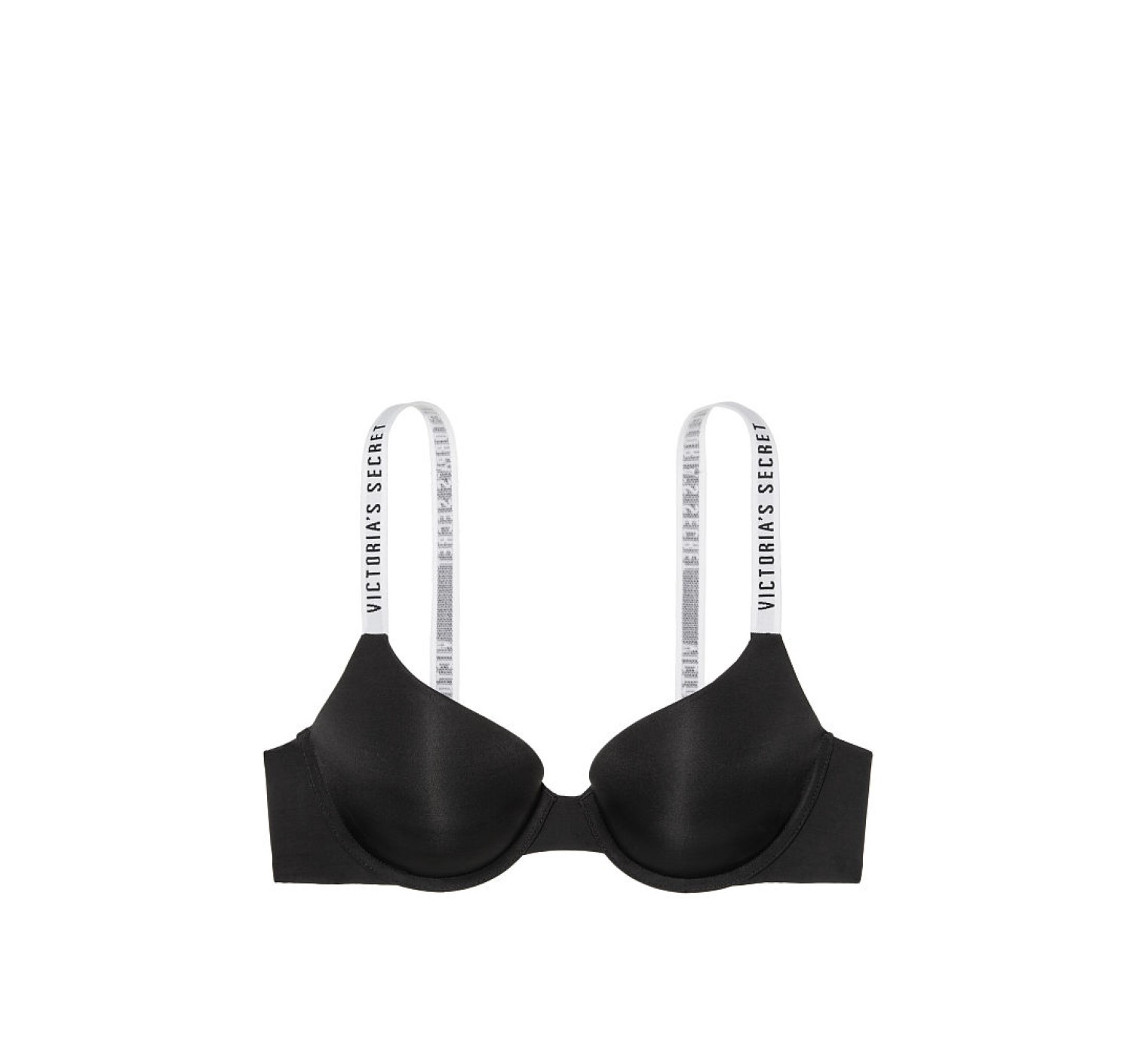 Бюстгальтер Victoria’s Secret T-shirt Black push-up Logo Bra