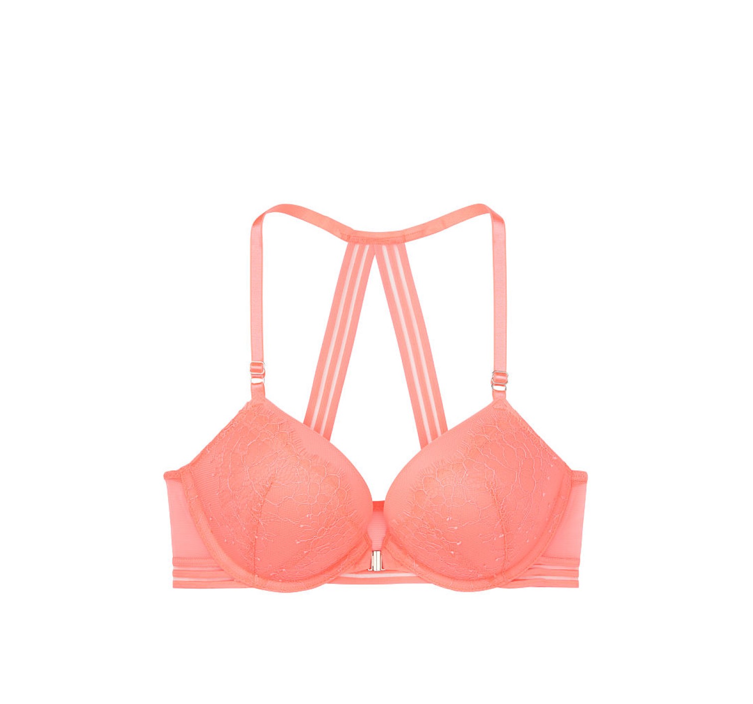 БЮСТГАЛЬТЕР VERY SEXY BRA BOMBSHELL NEON NECTAR - ADDS 2 CUP SIZES - PUSH-UP VICTORIA'S SECRET - 34A(р)