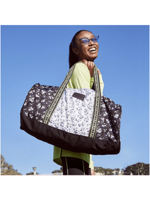 ПЛЯЖНАЯ СУМКА VICTORIAS SECRET SPORT BAG - FLORAL PRINT