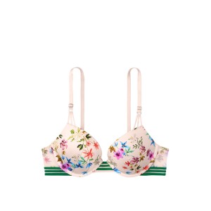 Бюстгальтер Victoria’s Secret Very Sexy Push-up Pink Ivory Floral