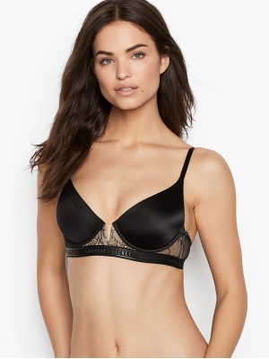 Бюстгальтер Victoria’s Secret Very Sexy Bra Lightly Lined Plunge Black
