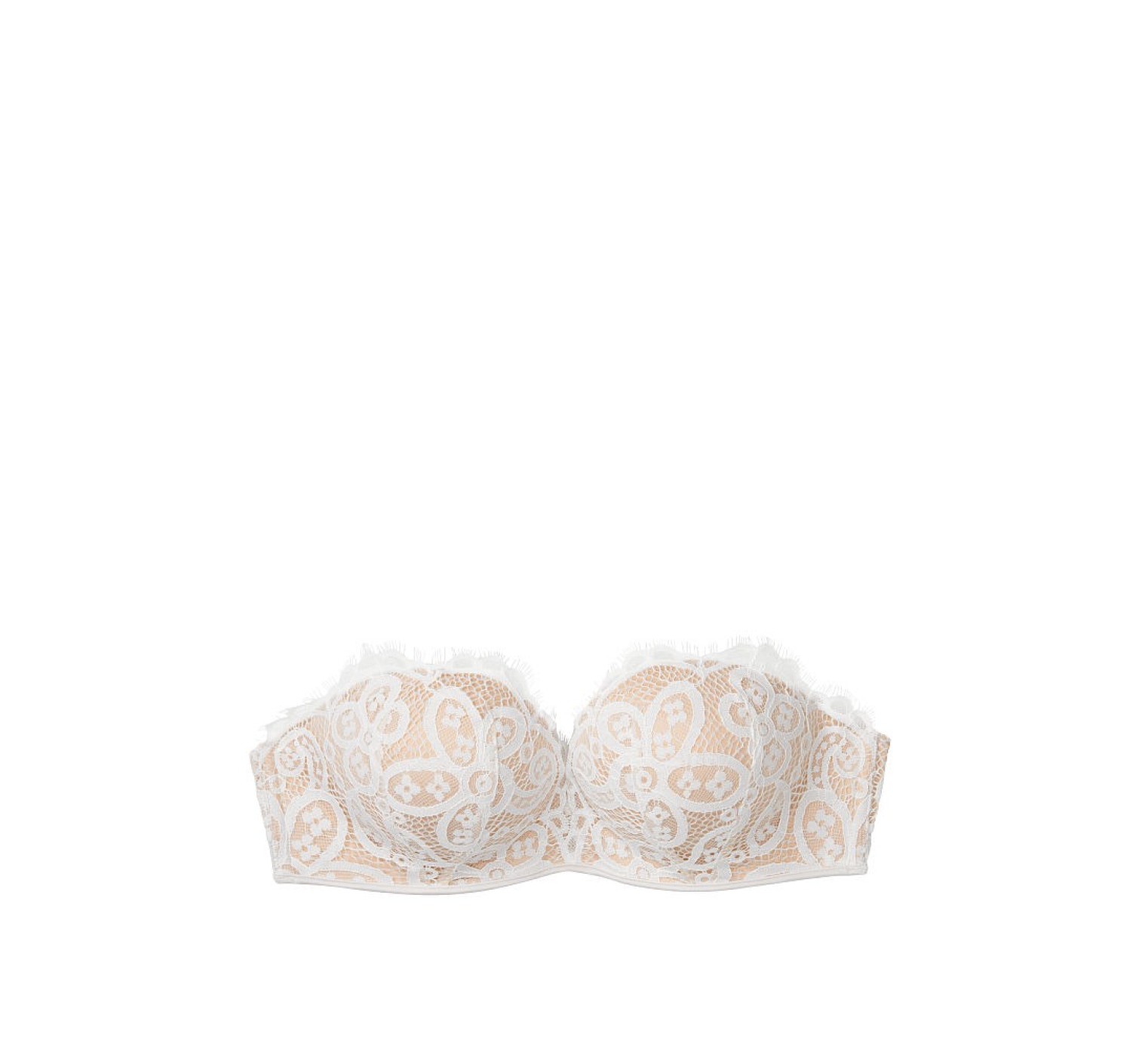 Белый бюстгальтер Victoria’s Secret Very Sexy Bra Bombshell push-up - COCONUT WHITE