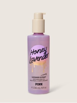 Honey Lavender Soothing Body Oil with Pure Honey and Lavender Extract PINK VICTORIA’S SECRET масло для тела