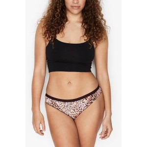 Трусики  Victoria’s Secret Cotton Bikini Soft Sand Leopard