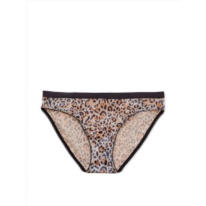 Трусики  Victoria’s Secret Cotton Bikini Soft Sand Leopard
