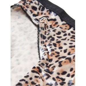 Трусики  Victoria’s Secret Cotton Bikini Soft Sand Leopard