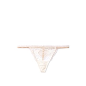 Комплект Victoria's Secret Bridal Garter Belt Dream Angels V-String I Do Ruffle