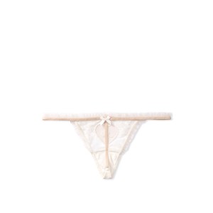 Комплект Victoria's Secret Bridal Garter Belt Dream Angels V-String I Do Ruffle