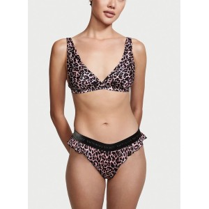 Трусики Victoria’s Secret Very Sexy High-Leg Thong Panty Leoard