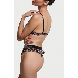 Трусики Victoria’s Secret Very Sexy High-Leg Thong Panty Leoard