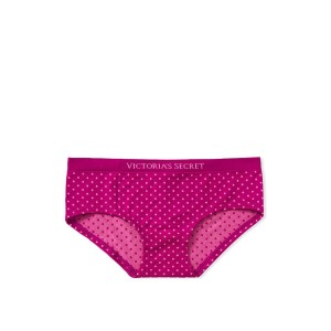 Трусики Victoria's Secret Hihugger Panty Seamless Berry Dot