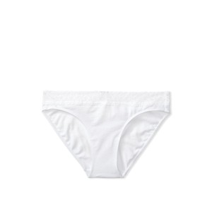 Трусики Victoria's Secret Bikini Cotton White Panty