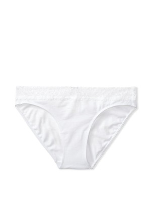 Трусики Victoria’s Secret Bikini Cotton White Panty