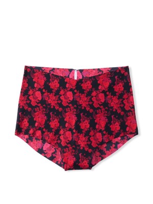 Трусики Victoria’s Secret бесшовные No Show Brief Panty Red Rose